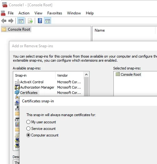 extractselfsignedcert