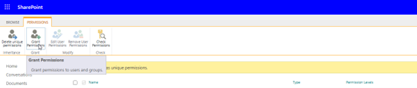 SharePoint Custom Permissions