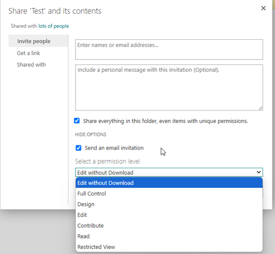 SharePoint Custom Permissions