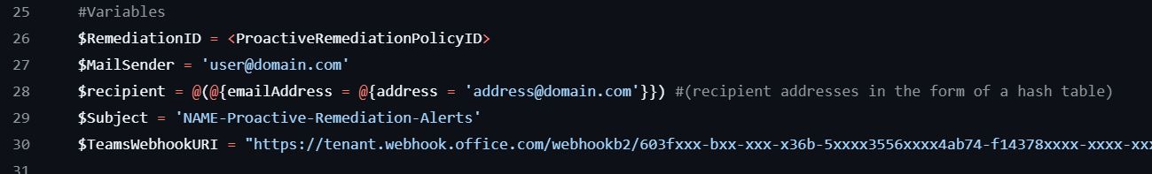 Teams Webhook